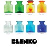 BLENKO Glass Co. 384 Water Bottle in Cobalt Blue -