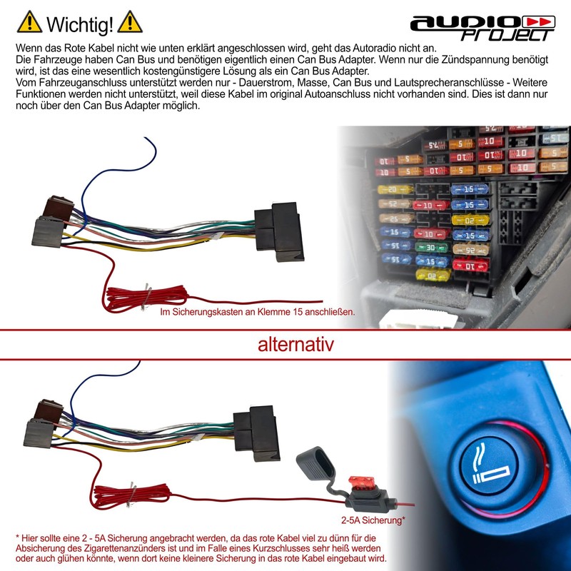 AudioPro Ject A123 Car Radio Installation Kit for VW Golf