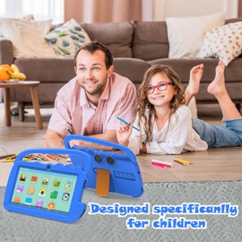 WUIUHOU Kids Tablet, Toddler Tablet, 7-inch Tablet, 4GB + 32GB Android 12 Tablet, WiFi Dual Camera, HD IPS Safety Eye Protection Screen, Parental Control APP, Latest Model Kid Tablets.