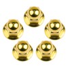 Ruifu 5pcs Titanium Nuts M6 M8 M10 Dome Head Flange