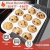CAKETIME Silicone Muffin Pan with Metal Frame, Metal Reinforced Frame