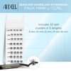 Ardell Seamless Underlash Extensions - Fauxmink L Curl, Up To