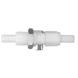 Computer Water Cooling Quick Connector Two Ends Disconnected Length 85mm Computer Water Cooling Connector for Home Office 9.25mm