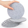 SOSMAR Pack of 8 Felt Coasters, Felt Underlay for Pots,