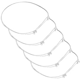 5PCS Clear Table Tennis Racket Protective Film, Double-Sided Table Tennis Bat Protector Film, Scratch-Resistant Pingpong Paddle Protection Film, Essential Racket Accessory for Rubber Care