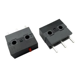 HUANO Red Dot Long-Pin 4mm Rise 10M Mouse Micro Switch 12.8x5.8x11.2m