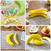Liroyal Banana Stand, Portable Banana Case, Banana Protector, Banana Container,