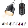 Reptile Heat Lamp Fixture 5.5" Deep Dome with Clamp &