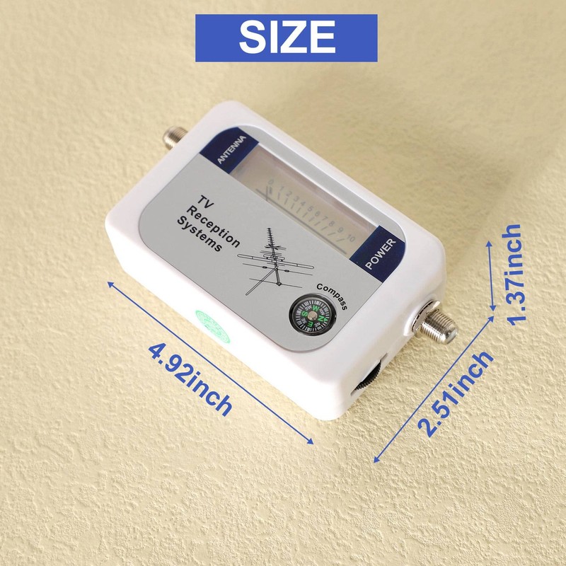 Bopfimer DVB-T Finder Digital Aerial Terrestrial TV Antenna Signal Strength