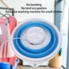 10L Portable Mini Washing Machine Folding Small Washing Machine for