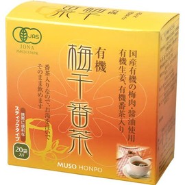 Muso Honpo Organic Umeboshi Bancha Sticks, 0.3 oz (8 g) x 20 Bags