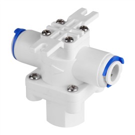 Water Pressure Regulator, 3/8" Water Pressure Relief Regulator, Plastic Water Pressure Switch Reducing Valve Filter Protection Water for Reverse Osmosis Water Filter System