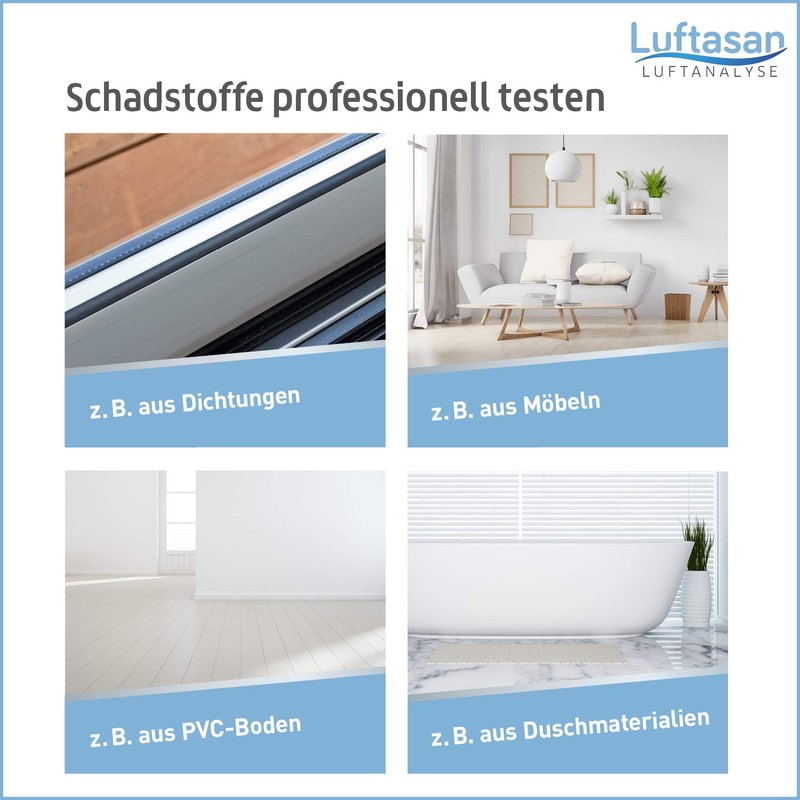 Room Air Test for Plasticizer - Dust or Material Analysis
