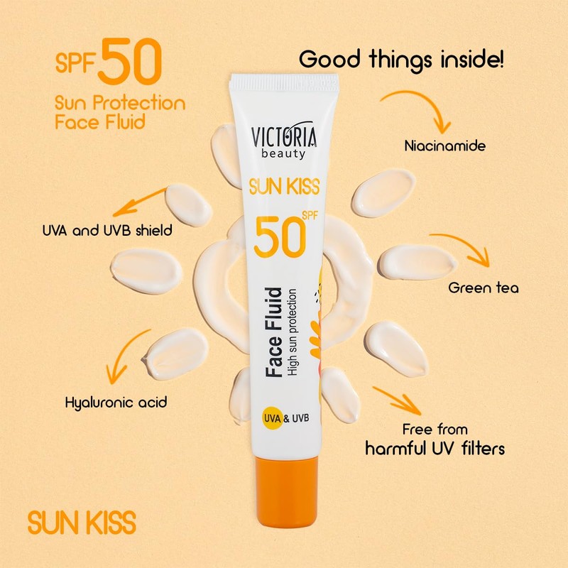 Victoria Beauty - SPF 50 Sun Fluid for the Face