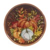 Certified International Harvest Blessings 8.5" Salad/Dessert Plate, Multicolor, Medium, Set