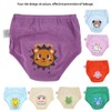 8PCS Baby Cloth Cartoon Waterproof Diapers Nappies Toddler 4 Layers