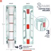 STORAGENIE K Cup Holder for Keurig, Coffee pod Storage, Side