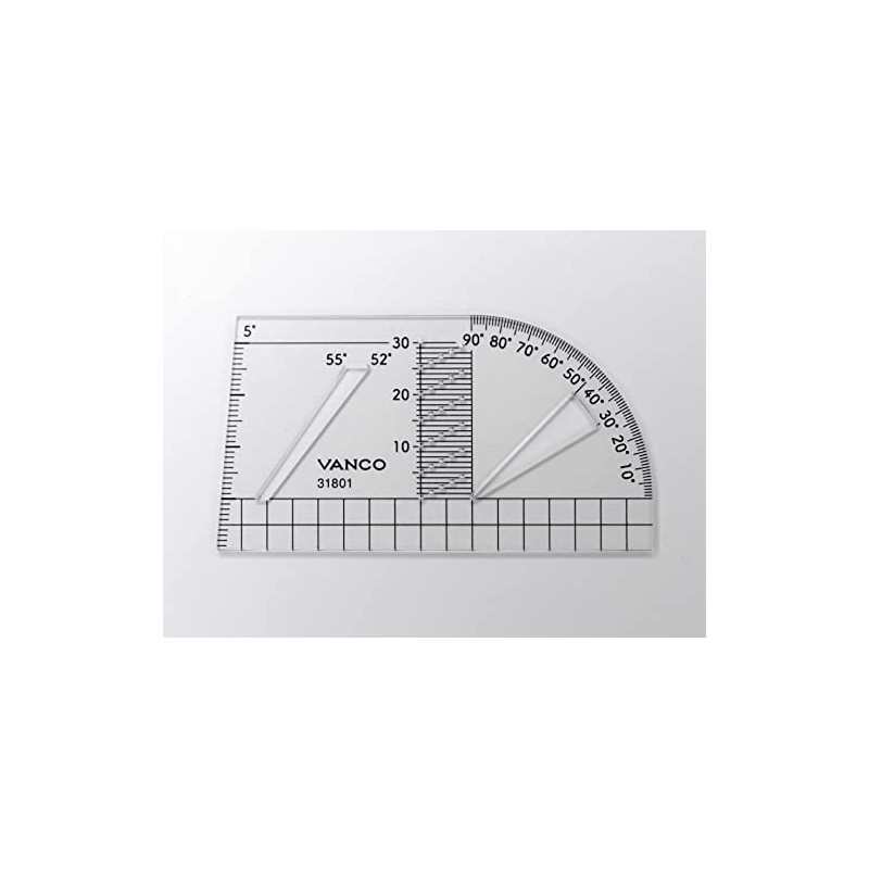 Banco Calligraphy Guidelines Ruler (Parallel and Sloped Lines)