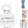 Magnetic Curtain Tiebacks 2 Pack Strong Convenient Tie Backs Clips