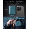Kawaoto Men's Bi-fold Pueblo Leather, Genuine Leather, Made in Japan,