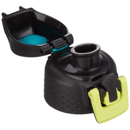 Thermos Cap Unit, Sports Bottle Replacement Part, For FFZ-500F/800F/1000F, Black, Yellow (With Rubber Sealing)