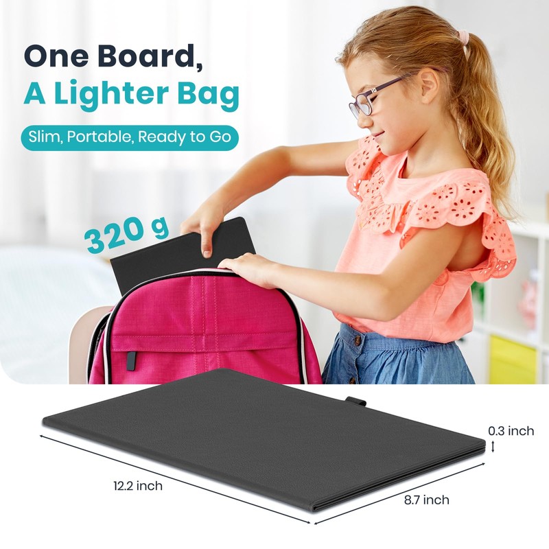 Small White Board Dry Erase, 12'' x 9'' Portable Whiteboard