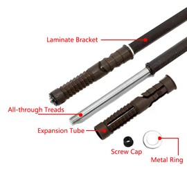 Pack of 10 Concealed Floating Shelf Brackets, 12 x 120 mm Concealed Floating Shelf Bracket, Robust Invisible Supports, Floating Shelf for Self-Built, Individual Wall Swimming Boards