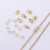 ALEXCRAFT 925 Sterling Silver Chain Clasp Gold Chains Clasps Bracelet