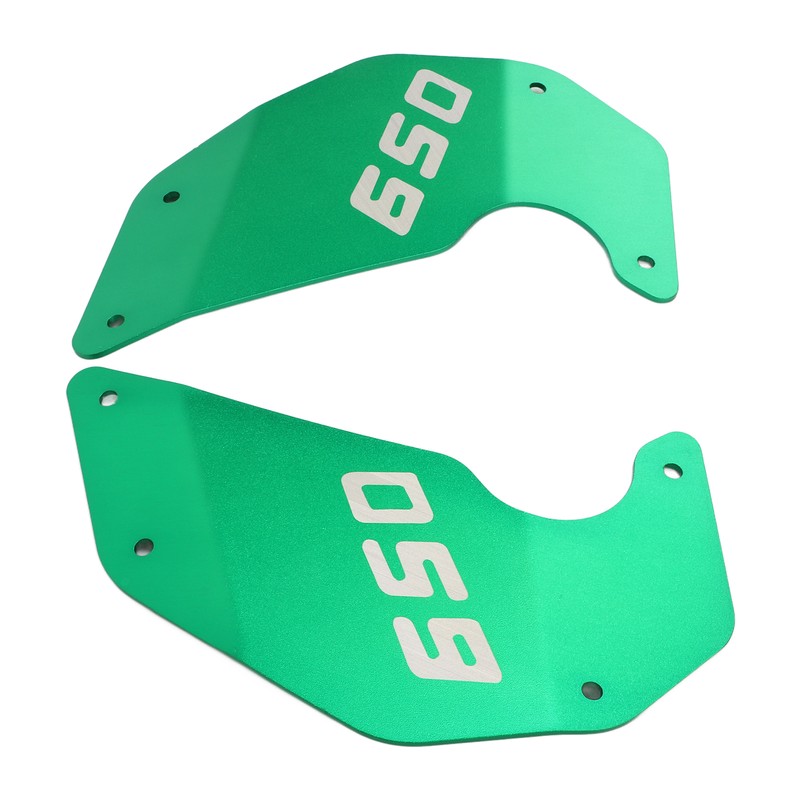 2Pcs Motorcycle Side Cover Frame Panel Plate Replacement for Kawasaki