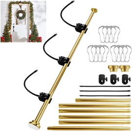 Garland Hanger for Front Door Frame Adjustable 26.77'' to 89.37'' Length
