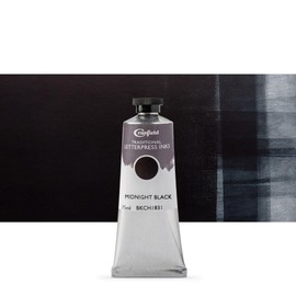 Cranfield : Traditional Letterpress Ink : 75ml : Midnight Black