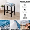 Bifaunvogel Bar Stool Cover Rectangle Set of 4 Printed Stretch