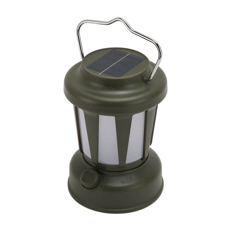 Camping Lantern Rechargeable High Brightness Portable Retro Tent Light with