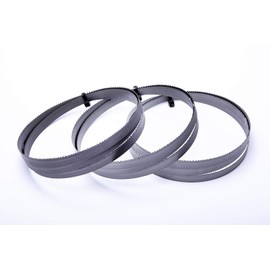 Set of 3 Bandsaw Blades Bi-Metal M42 Saw Band (1325 x 13 x 0.65 mm, 10-14 TPZ)
