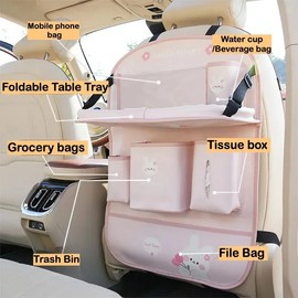 OrganiMax Car Back Seat Organizer Storage