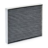 RIDEX Cabin Air Filter 424I0638 Pollen Filter Activated Carbon Height: