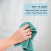 YISURE No Hook Extra Long Shower Curtain Liner 96 Inches,