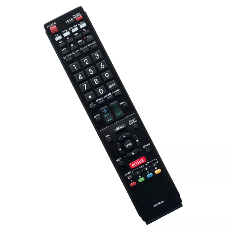 Unbranded GB004WJSA TV Remote for Sharp LC-60C7500U LC-80C6500U LC-70LE650U LC-60LE650U