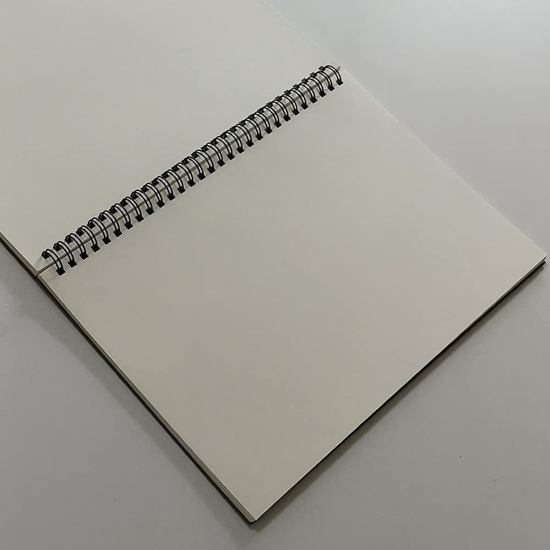 YUREE B5 Spiral Notebook/Spiral Journal Unruled, 100gsm Thick Blank Paper