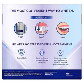 Crest 3DWhite Enamel Safe Teeth Whitening Pens, 0.13 fl. oz., 3 pk.