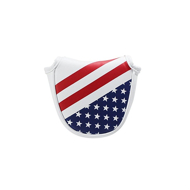 Select Plaza USA Putter Cover US Flag marettotaipu Magnet Attachment
