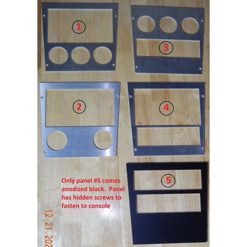Motocam360 Mitsubishi Starion Dodge Chrysler Conquest Radio Panel Gauges Bezel-