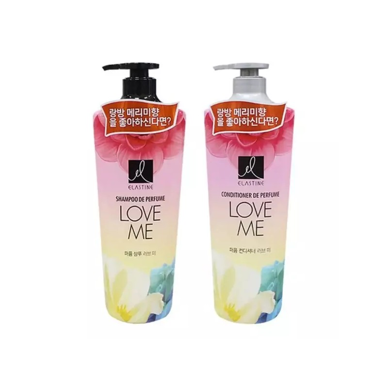 Elastin 엘라스틴 샴푸 린스 두피 머리 헤어 관리 샴푸 600ml/샴푸린스/가정/미용실/호텔/펜션/모발관리/헤어케어