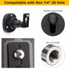 Mippko 2 Pack Speaker Wall Mount Holder for 1/4"-20 Threaded