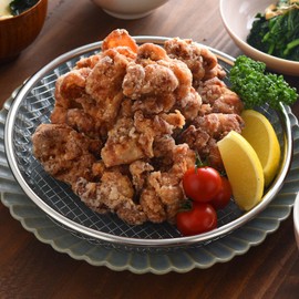 Ernest A-77726 A-77726 Colander Net (Oil Drainer, Colander for Oil) 8.7 inches (22 cm), Oil Cutting Plate, Serving Net, Steaming Dish (Specialty Creation Plate Strainer) Popular Brand of Major