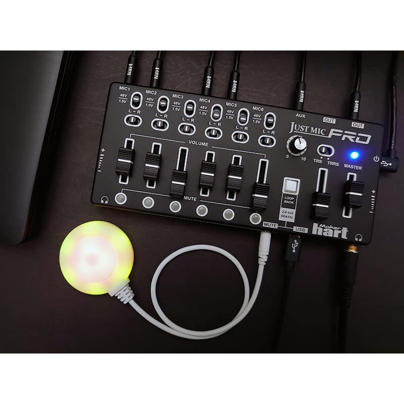 Maker hart Just Mic Pro Multitrack Workstation / 6 Mic