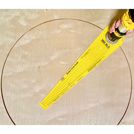 Jasper 390 XLC Precision Circle Cutter Router Jig for Compact, & Cordless Routers - Cuts Perfect XL Circles from 7 to 52 ¾ D