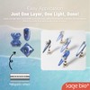 SAGEBIO Multifunctional Cat Eye Gel Nail Polish, No Base or