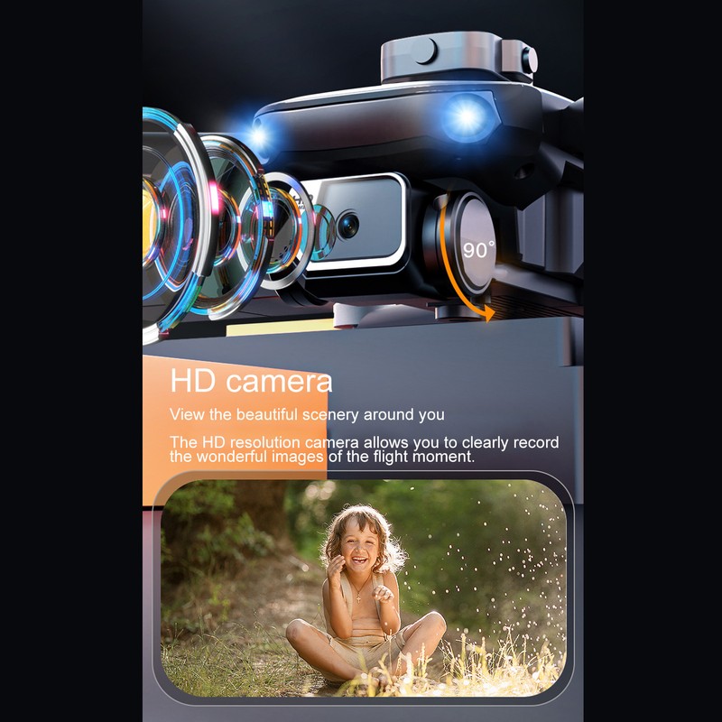 S150 Areial Drone Brushless Optical Flow Positioning HD Dual Camera