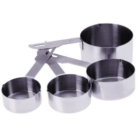 Prepworks by Progressive Stainless Steel Measuring Cups with Pour Spout - Set of 4